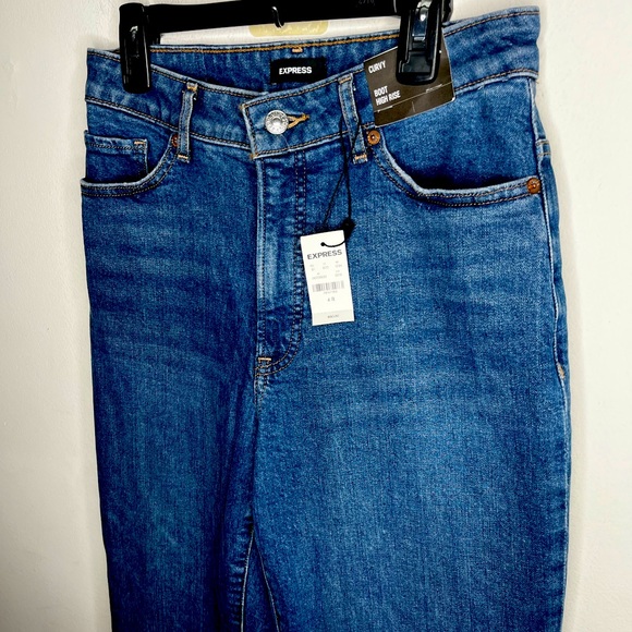 Express Curvy Boot High Rise Size 4 Regular - Picture 3 of 11